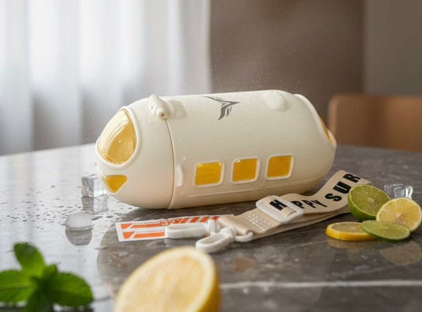 Vampax Train water bottle for kids