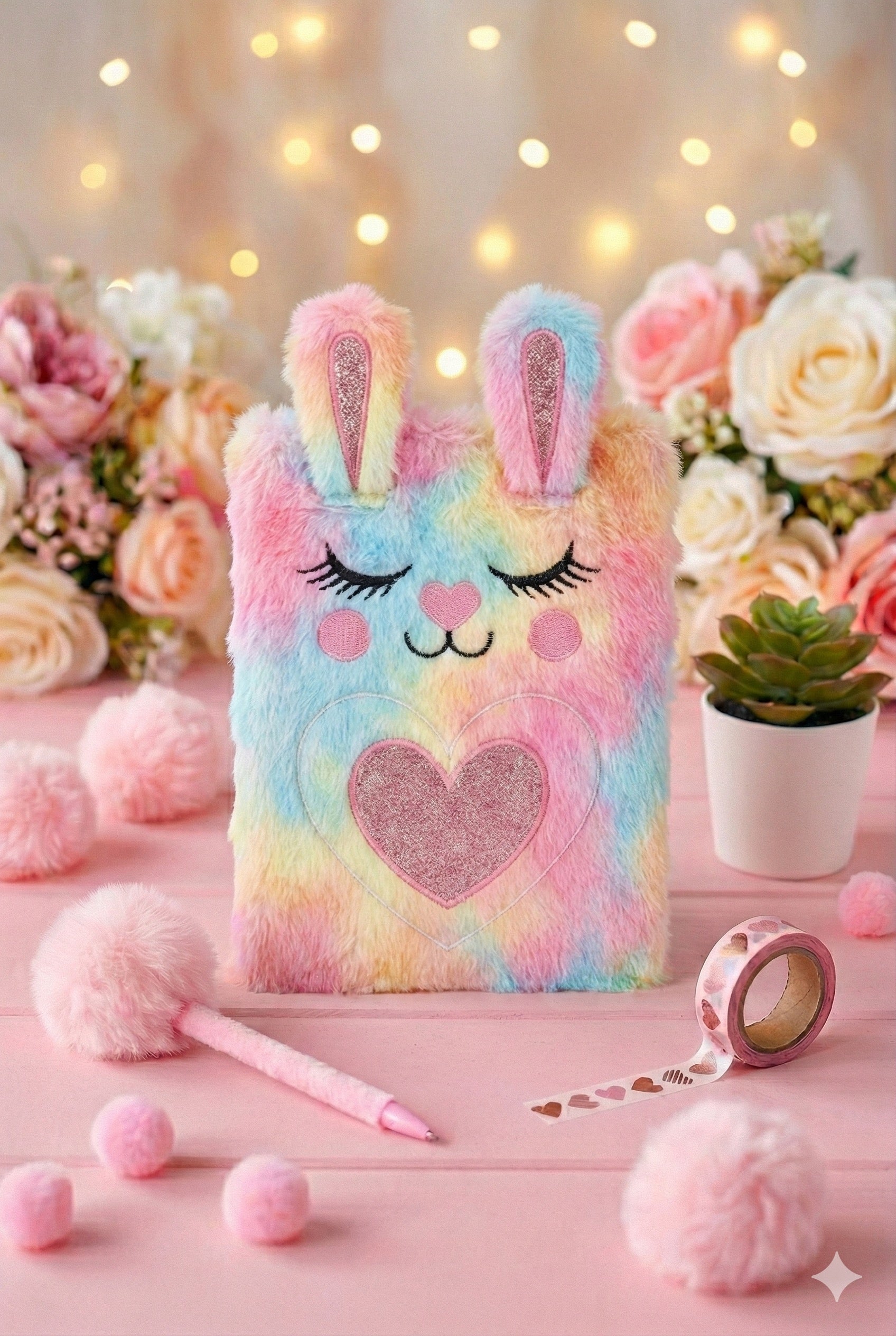 Kitty notebook multicolour