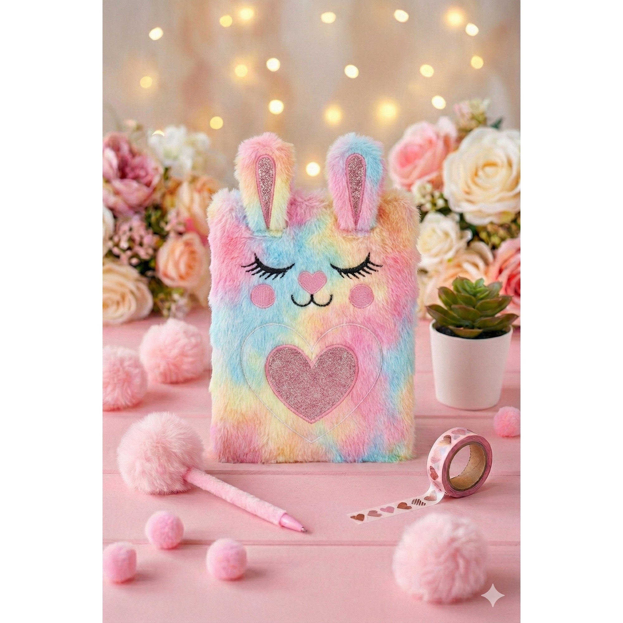 Kitty notebook multicolour