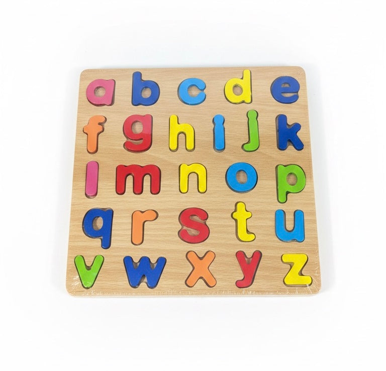 Wooden abc slate