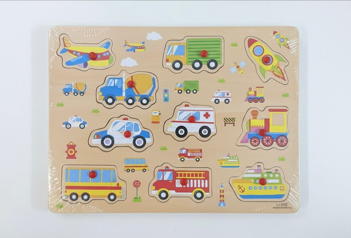 Wooden slate transport